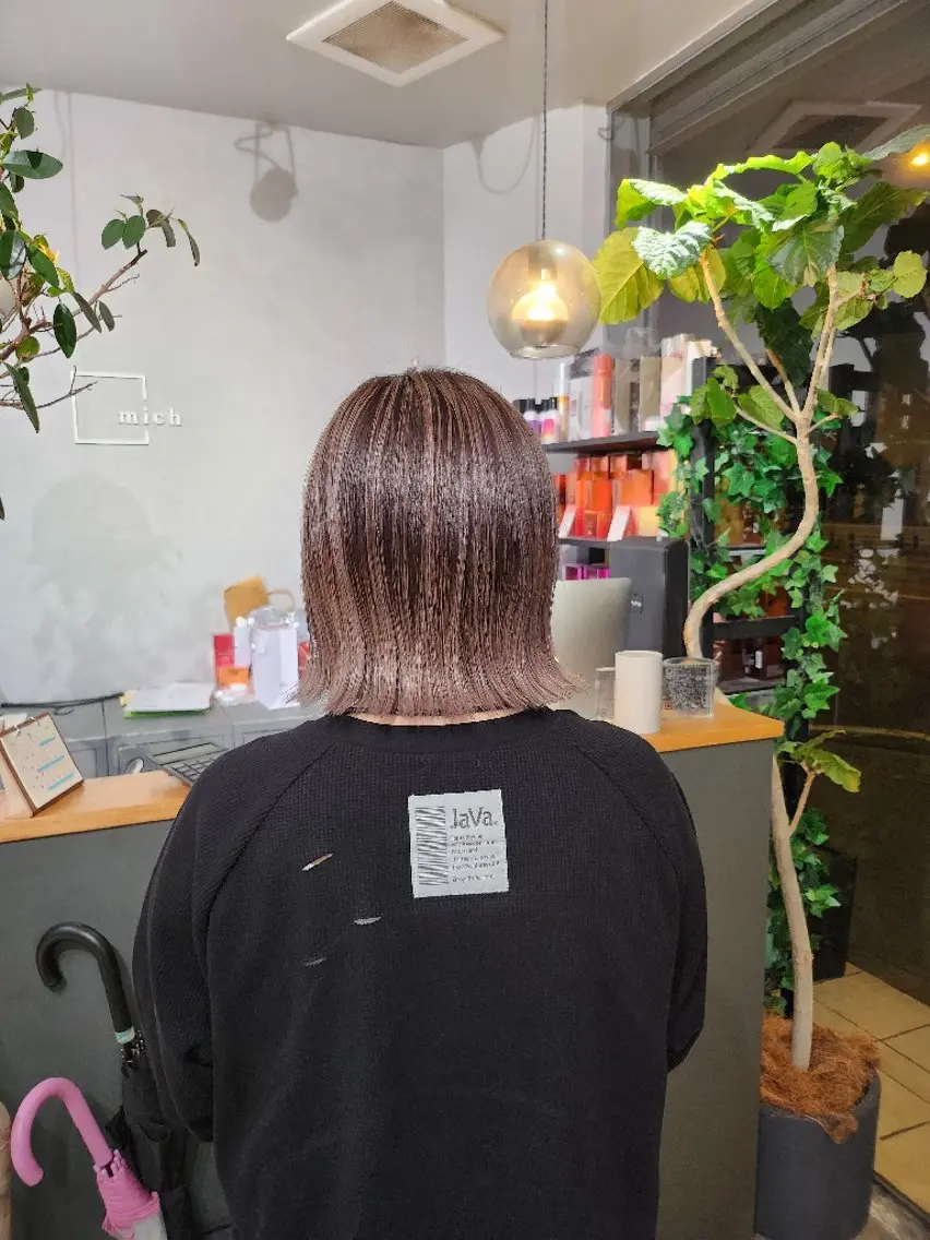 ショート レイヤーカット 金田 拓也のヘアスタイル