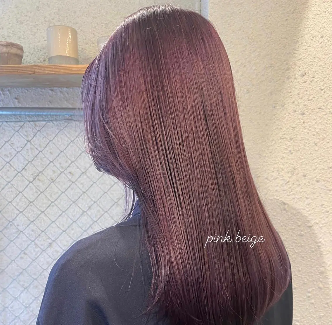 セミロング カラー ヘアアレンジ カット ヘアカラー トリートメント ヘッドスパ ヘアセット 押切 響　のヘアスタイル