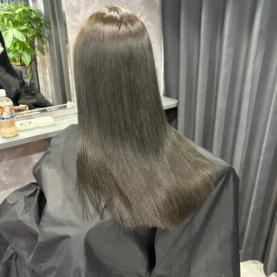 ロング カラー カット ヘアカラー トリートメント nameless miichiのヘアスタイル