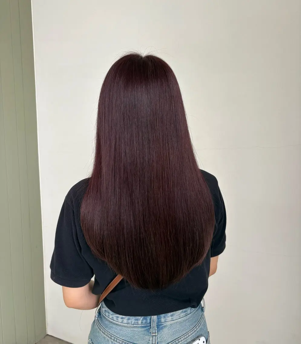 ロング 上野 桜果のヘアスタイル
