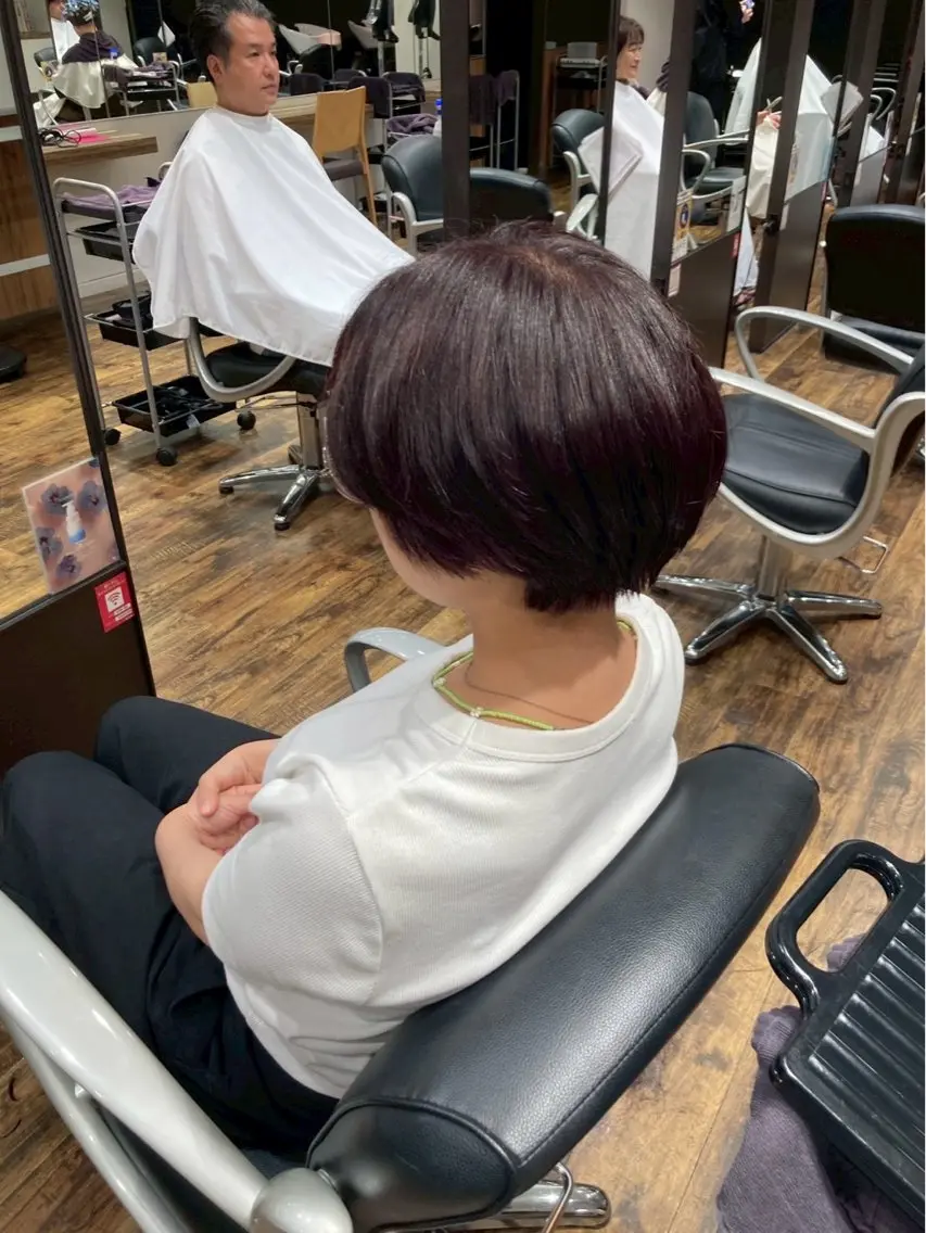 カラー 平尾 悠樹のヘアスタイル