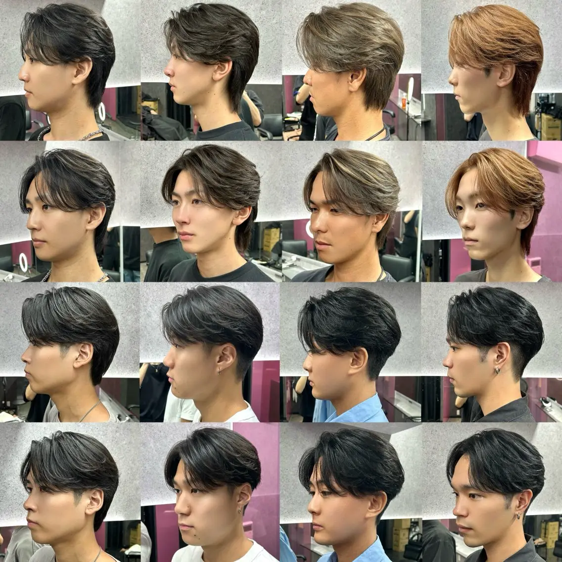 ショート カラー メンズ カット ヘアセット メンズスタイリスト 前田雄輝のヘアスタイル