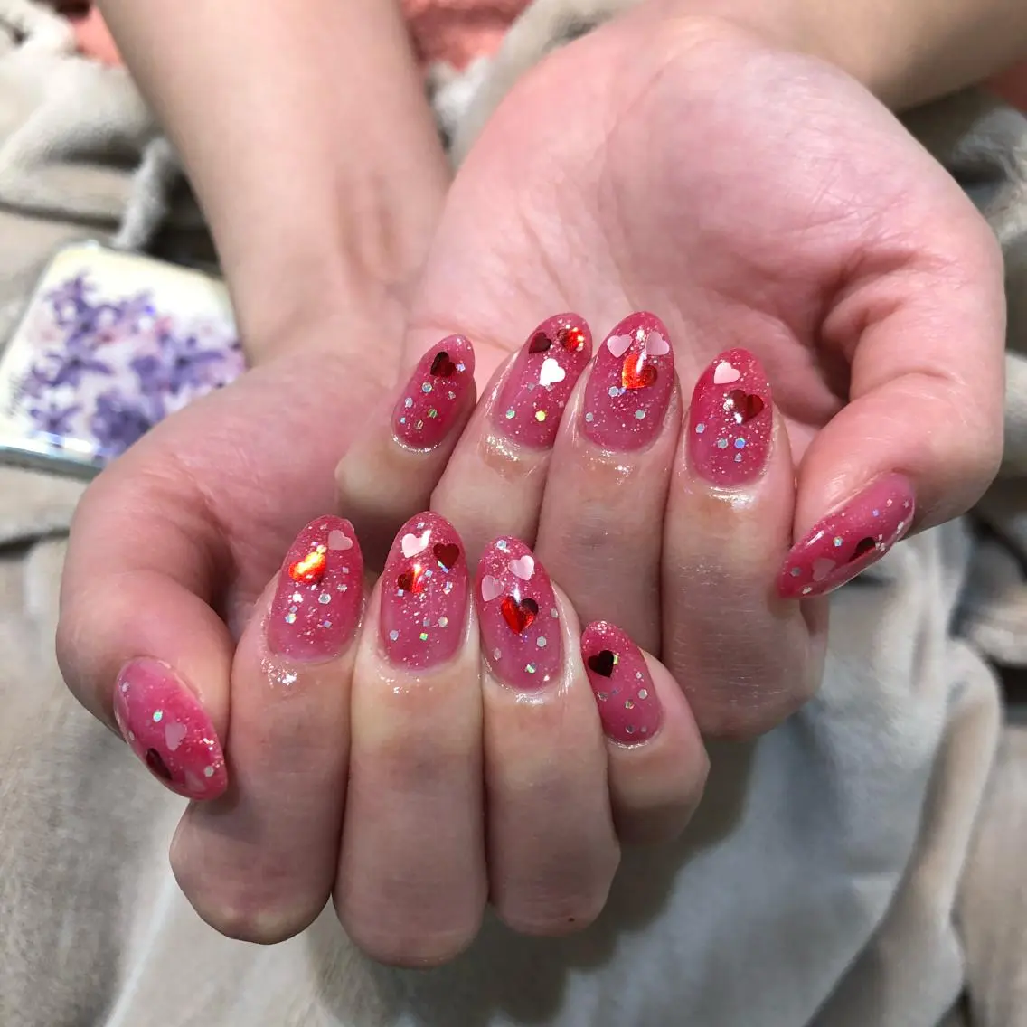 ネイル ハート Ebina Ryoのネイルデザイン