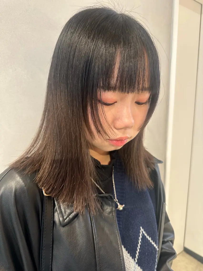 ミディアム 🎀韓国/髪質改善 長野美和🎀のヘアスタイル