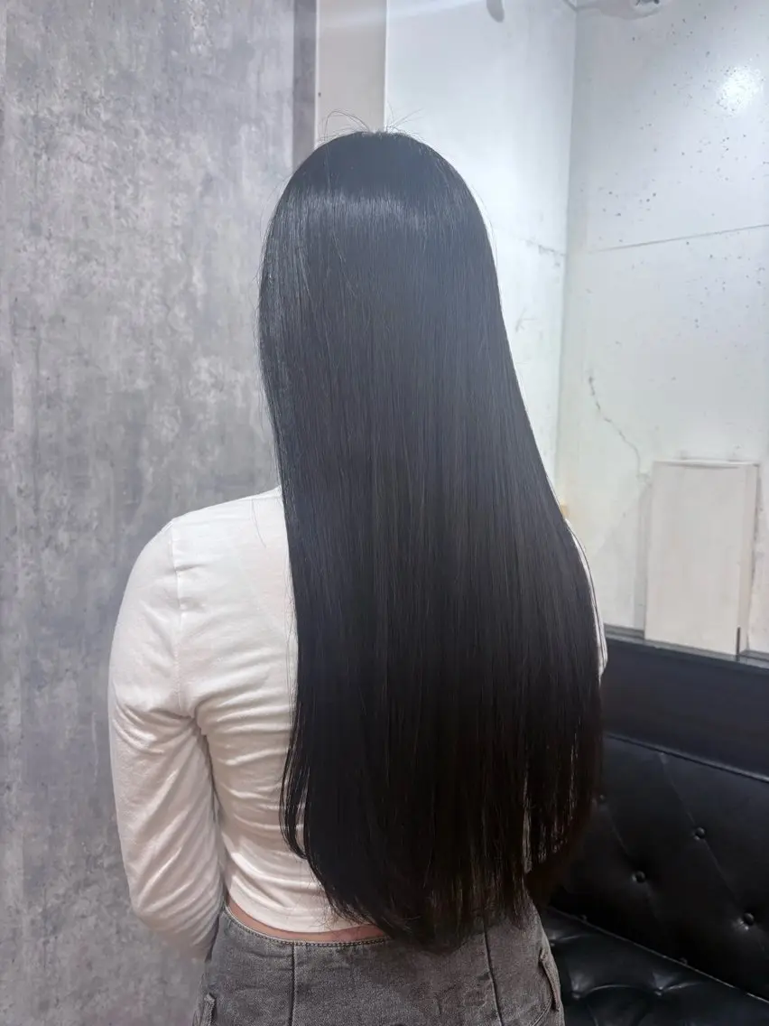 カット 縮毛矯正 alpha松戸 🍓武田さくら🦊のヘアスタイル