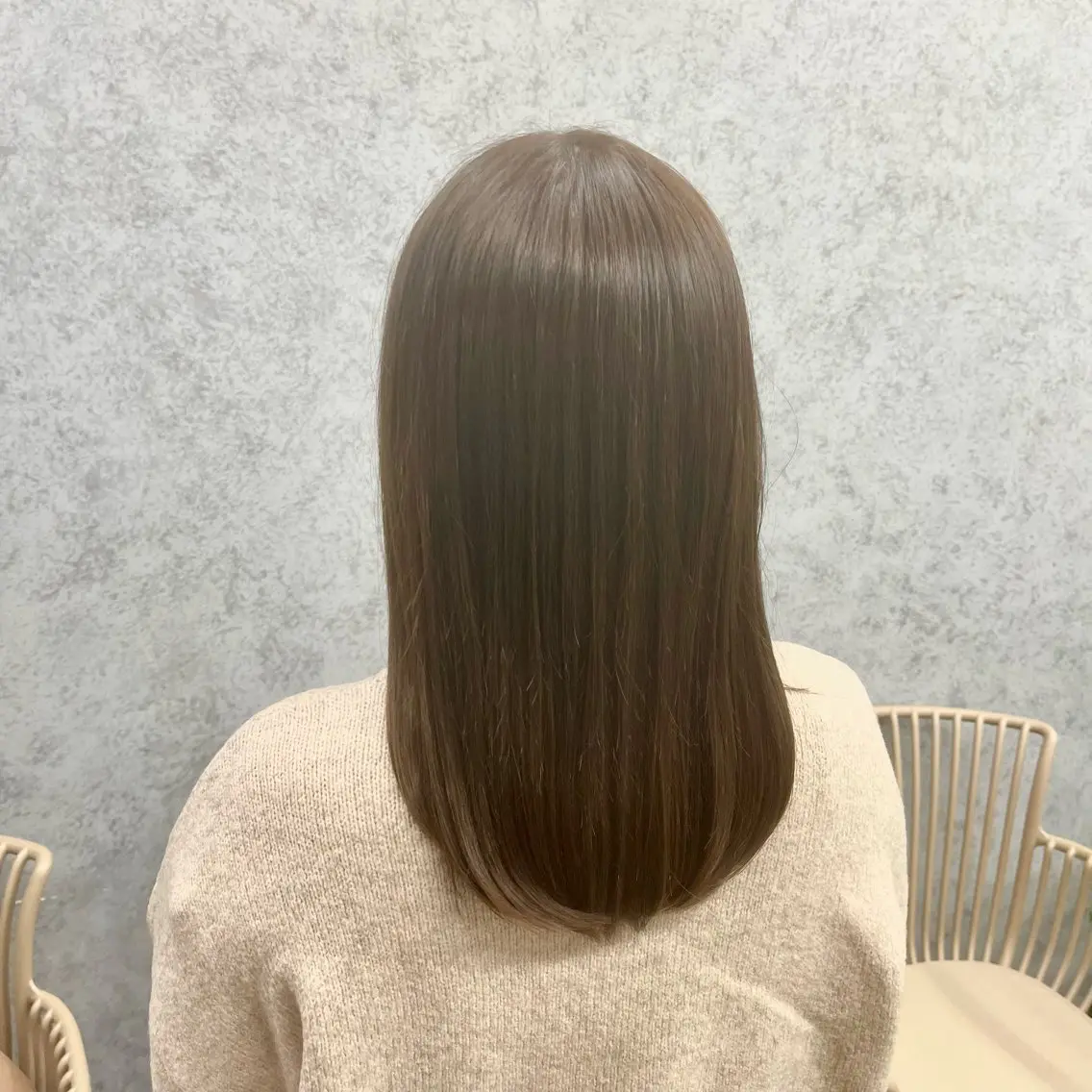 セミロング ☔梅雨対策☔️縮毛 🌈kubo🌈のヘアスタイル