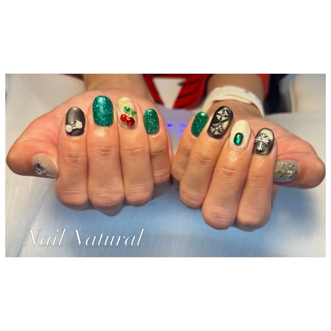 ネイル 持ち込み 春ネイル ハンドネイル Nail salon Natulalのネイルデザイン