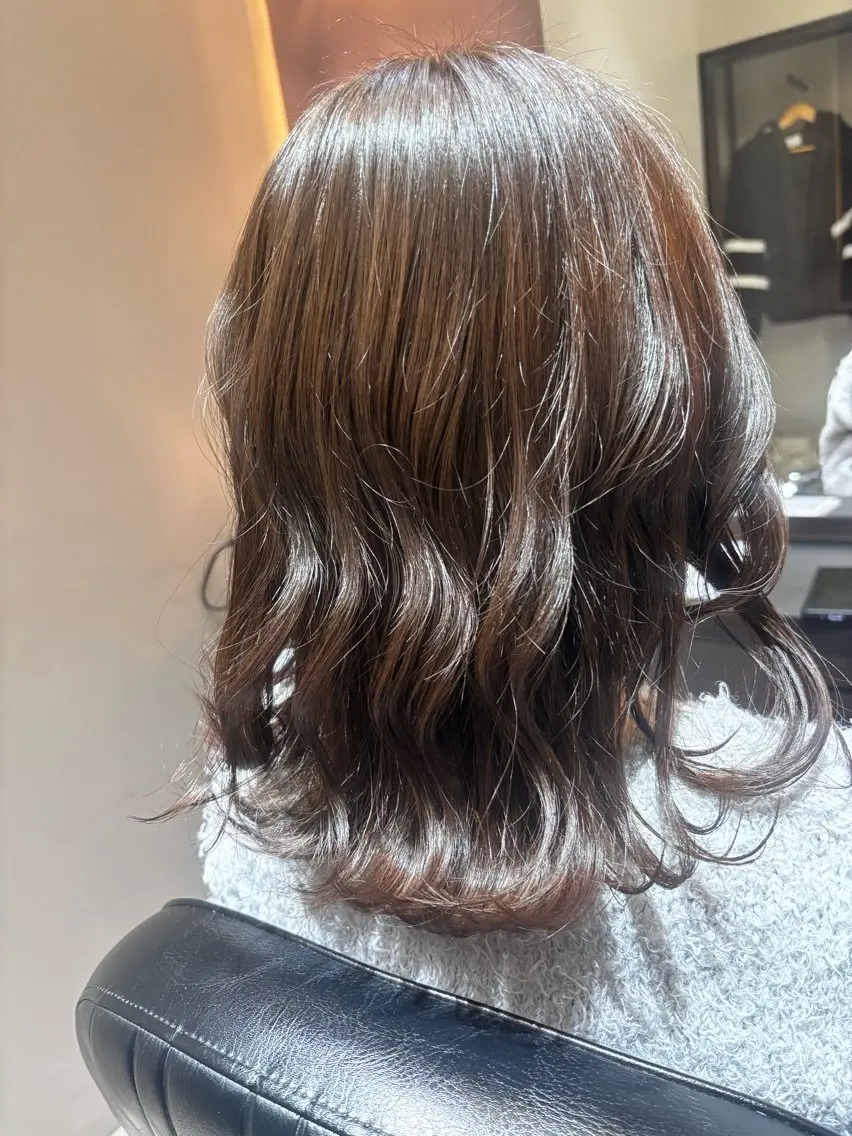 カット✂︎ (ボブorレイヤー)＋ワンカラーの写真