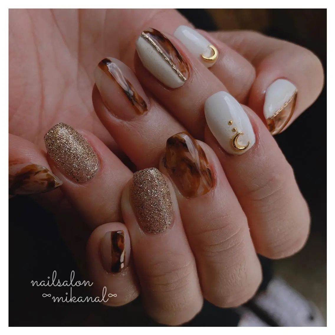 ネイル ハンドネイル nailsalon ∞ ﾐｶﾅﾙ ∞のネイルデザイン