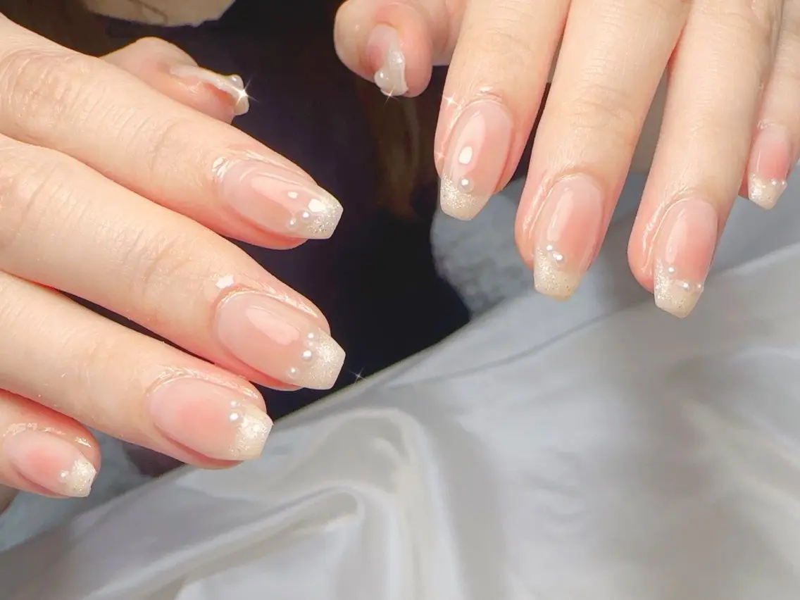 ネイル ハンドネイル Cherie PINKのネイルデザイン