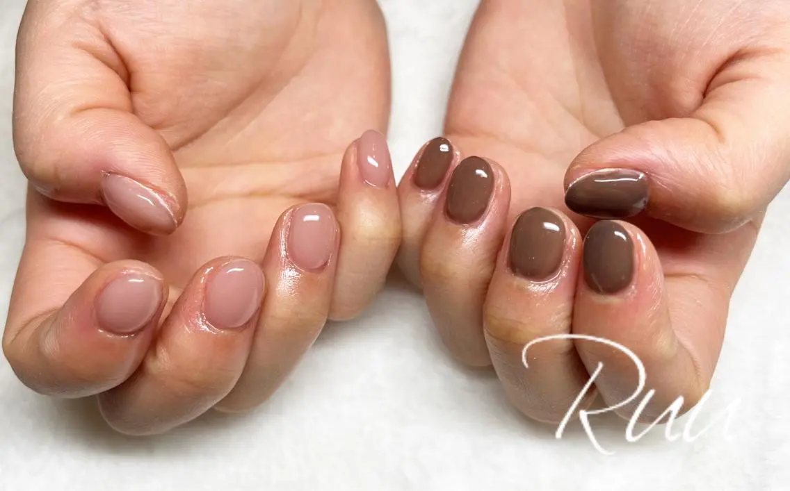 ネイル アートネイル フットネイル フレンチネイル キラキラネイル 韓国ネイル Nail salon Ruuのネイルデザイン