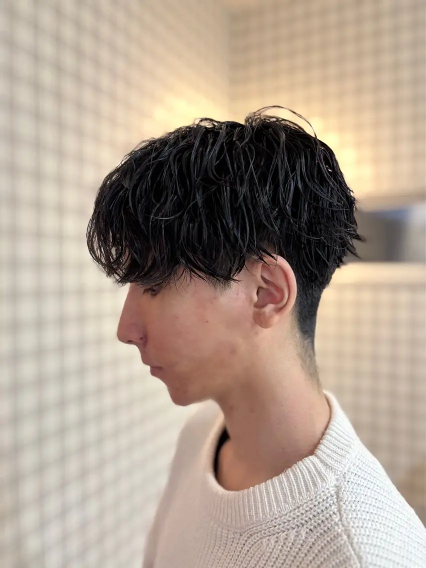 パーマ メンズ カット パーマ jammin.新塘 亮介のヘアスタイル