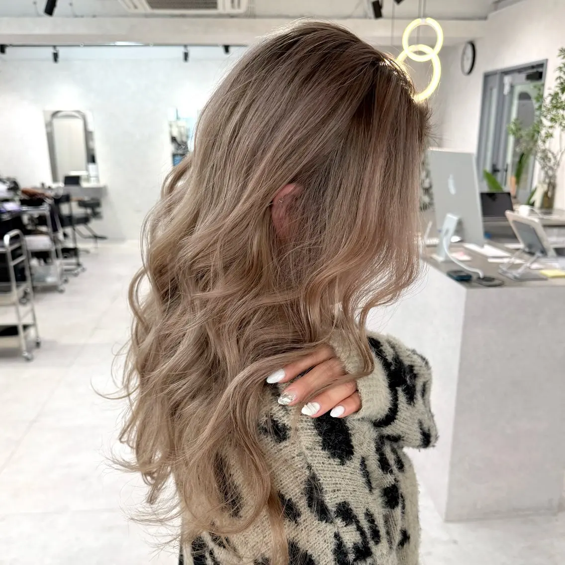 セミロング カット ヘアカラー トリートメント 💎lino _by _ACNE💎 🧸のヘアスタイル