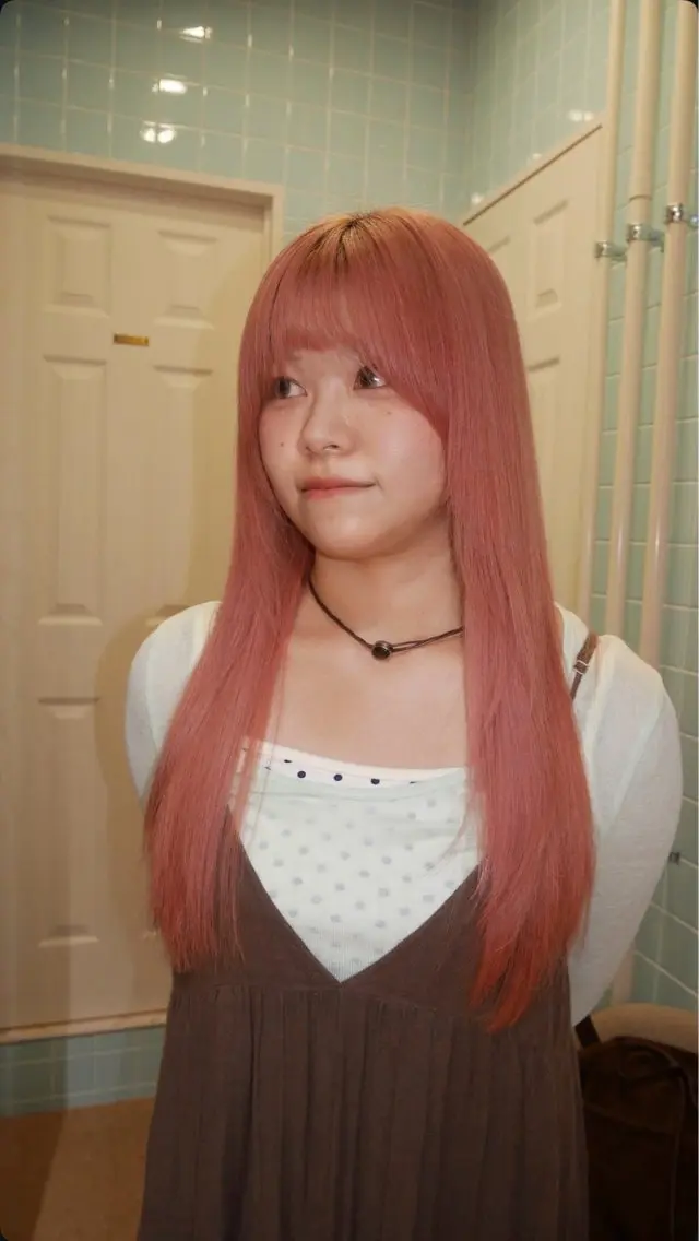 ロング ヘアカラー cope'u 美雨のヘアスタイル
