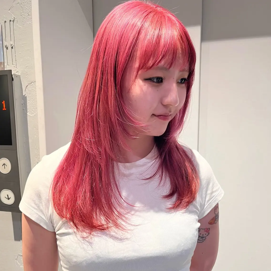 セミロング カラー ヘアカラー トリートメント オタク美容師🛍/ 酸性ストレート/艶髪のヘアスタイル