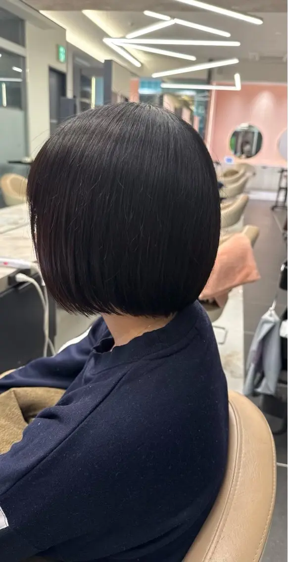 ショート ショートボブ ボブ ショートヘア 中島 菜月のヘアスタイル