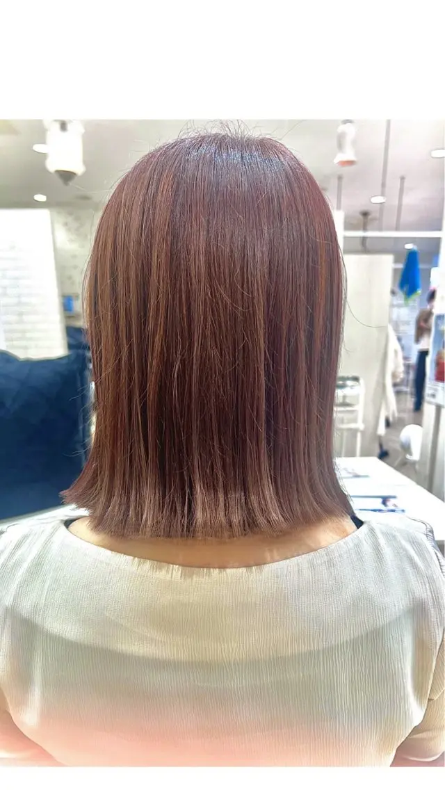 カット、ミルボントリートメントの写真