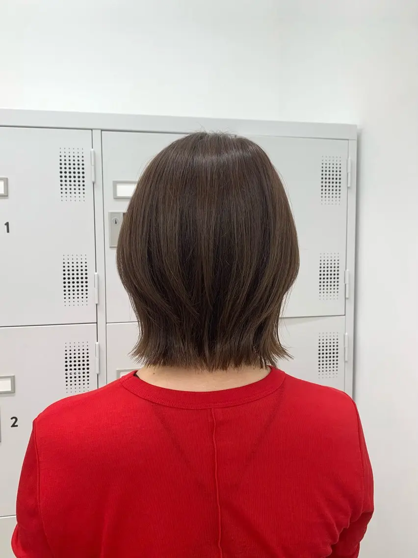 ショート カラー ベージュカラー ラベンダーカラー カット ヘアカラー ヘッドスパ 本格ヘッドスパ🌿 ×ヘア 佐藤のヘアスタイル