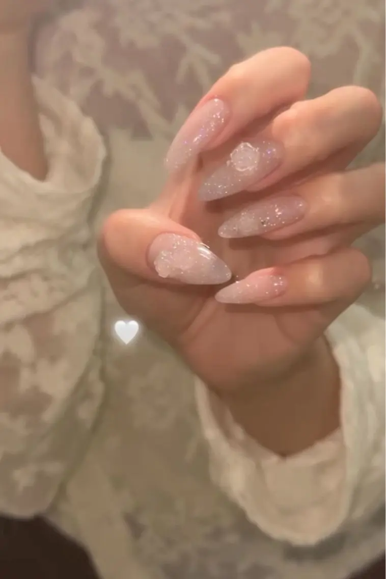 ネイル アートネイル 長さ出し フラッシュネイル ジェルネイル 韓国ネイル ハンドネイル ハンドケア Yuri.nail studioのネイルデザイン
