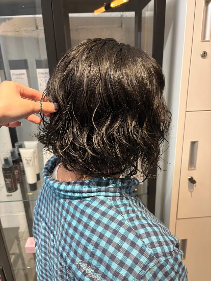 ショート カット パーマ haku【津久野店】 ERIKAのヘアスタイル