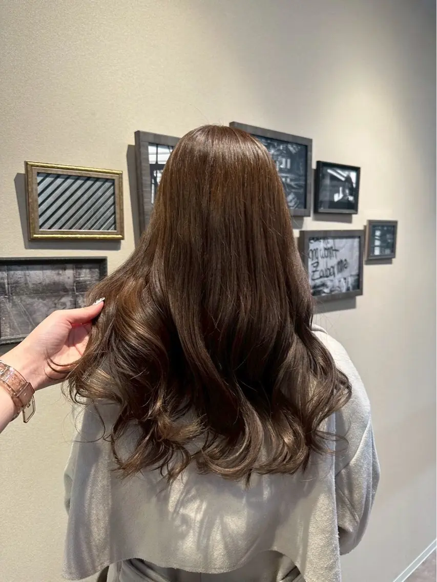 ロング カラー 大人な抜け感レイヤー remi🖤のヘアスタイル