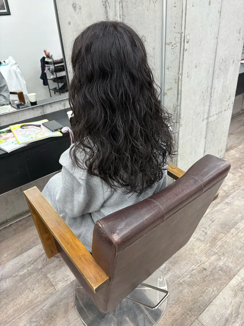 ロング パーマ KATO ✂️のヘアスタイル