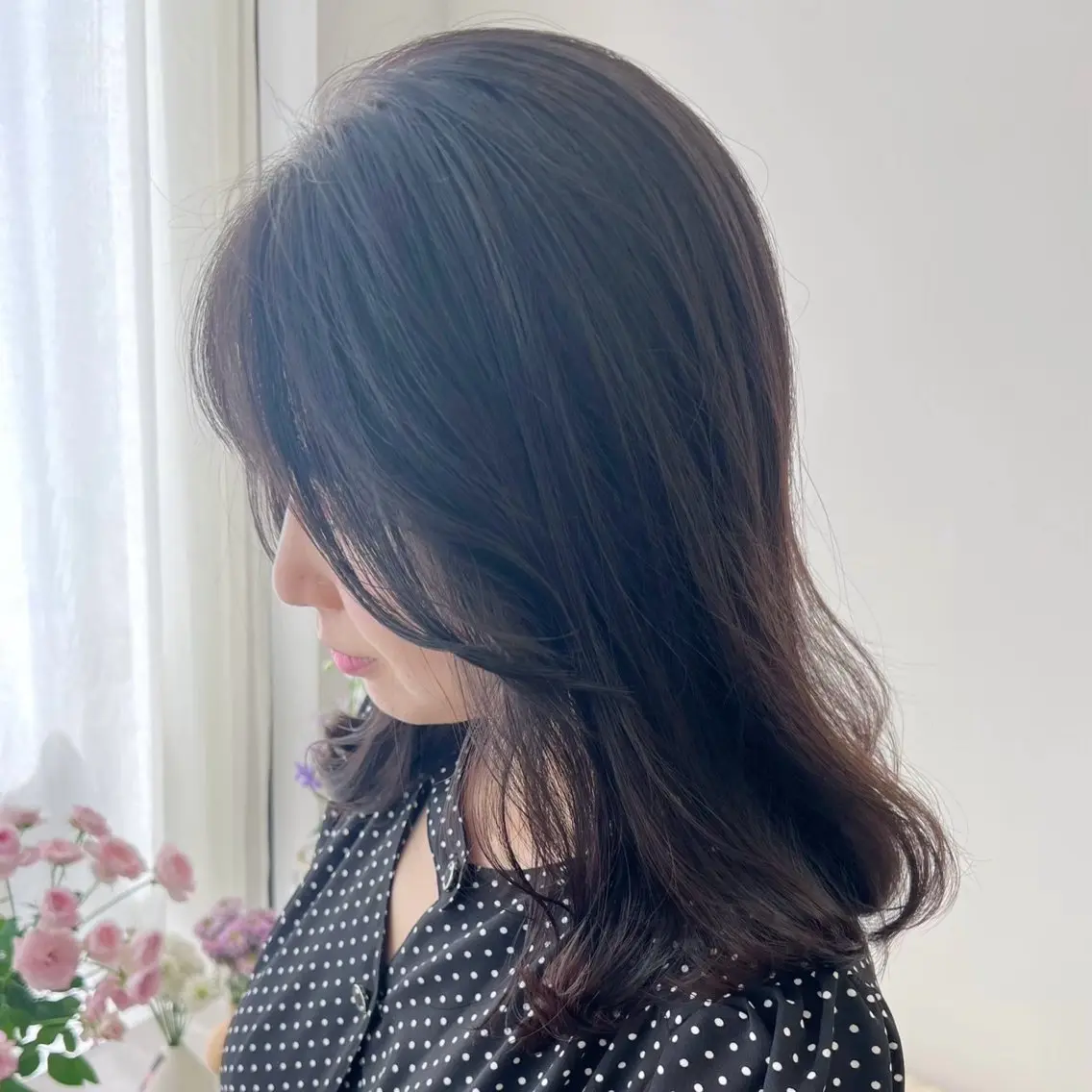 ミディアム 🌹花屋併設🌹 横山 洋幸のヘアスタイル