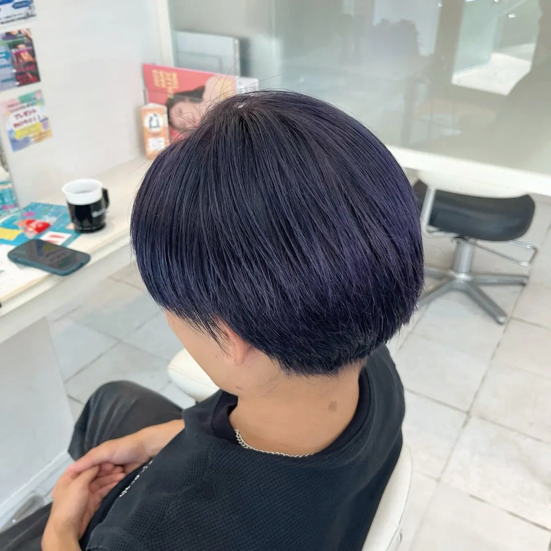 ショート すずきなつき 縮毛矯正🐰🌙のヘアスタイル