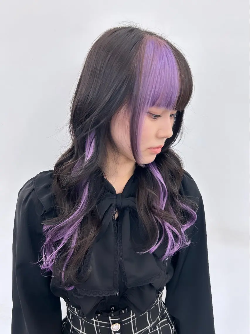 ミディアム ミディアムパーマ ボブ エクステ 外国人風カラー 卒業式のヘアスタイル カット ヘアカラー エクステ MiRI💜地毛級 エクステ✖似合わせ技のヘアスタイル