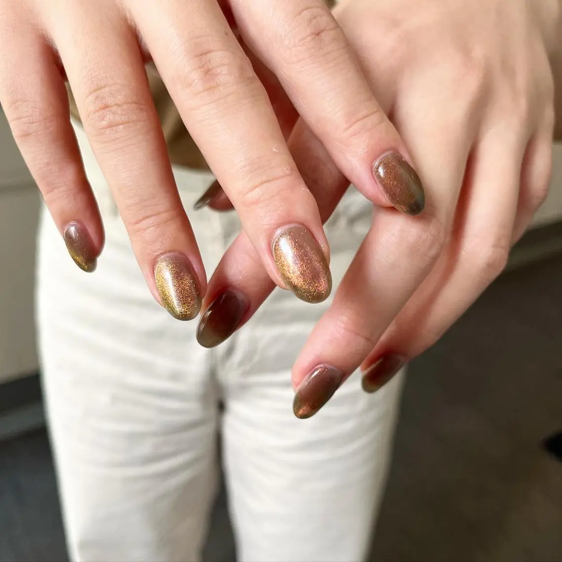 ネイル マグネットネイル nail* runa🌻のネイルデザイン