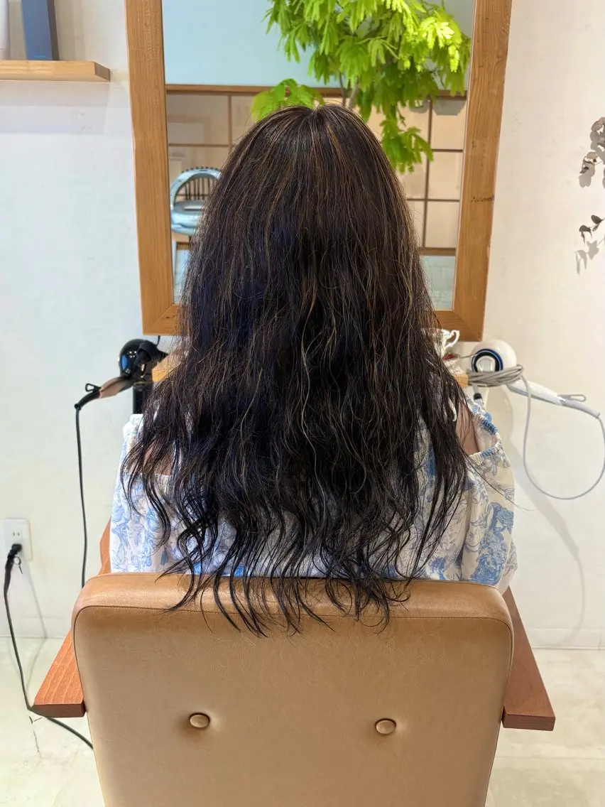 パーマ 大西 杏依のヘアスタイル