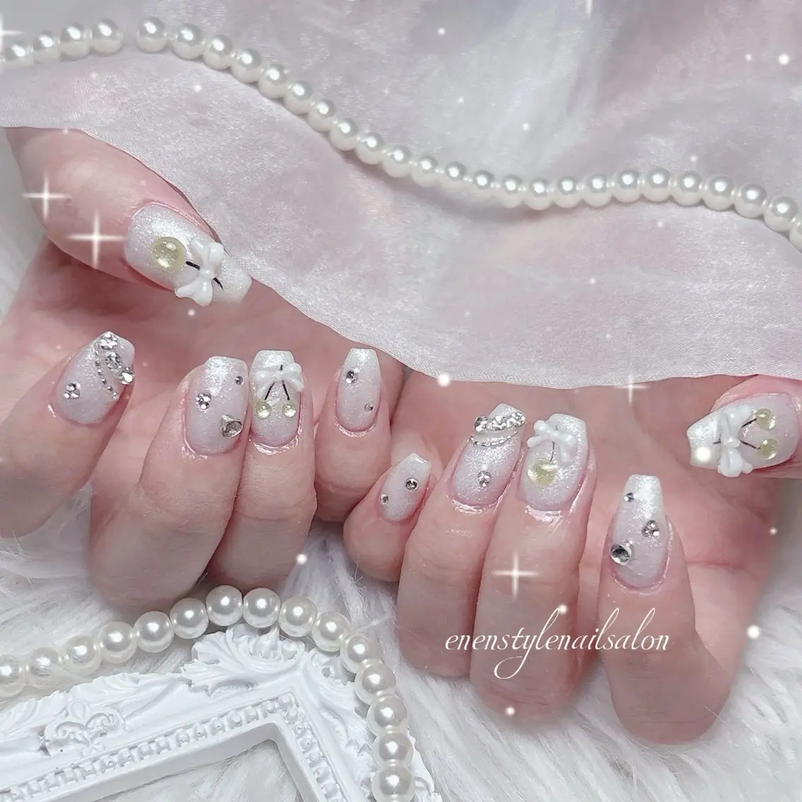 ネイル ハンドネイル 🐾enen style 🐾のネイルデザイン