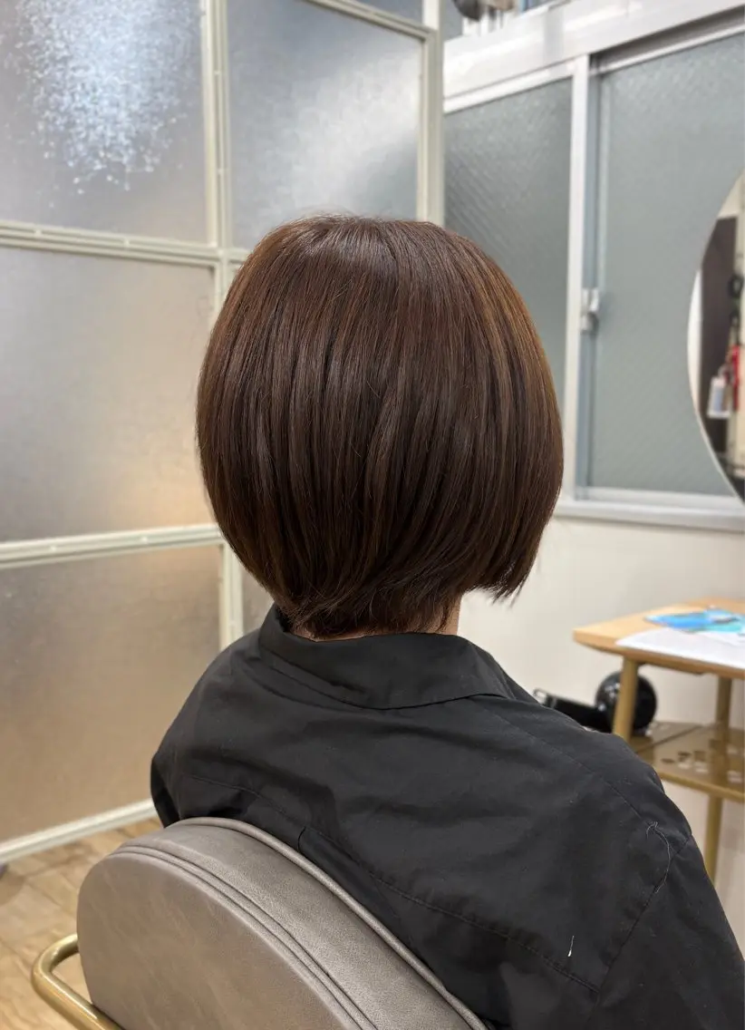 カット✂️+うる艶クオルシアカラー🪄✨️の写真