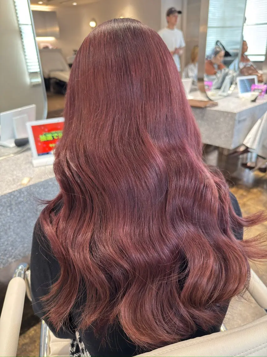 ロング カラー カット ヘアカラー RYOSUKE 天王寺のヘアスタイル