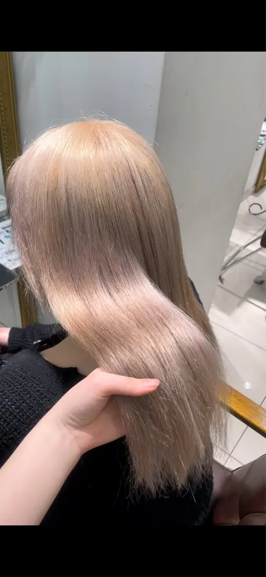 ミディアム カラー ヘアアレンジ ヘアカラー トリートメント ヘアセット ・˚✧すずね˚✧* ♡のヘアスタイル