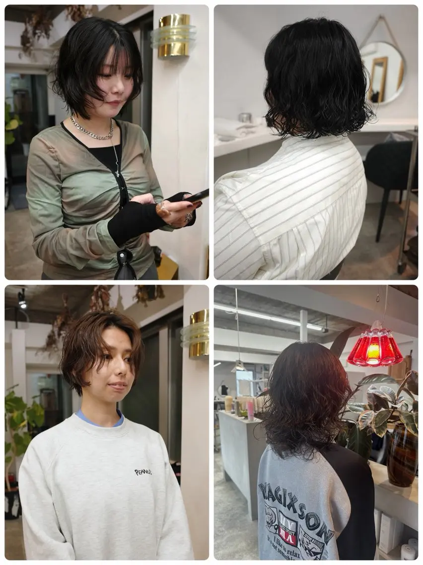 【ladies限定】こなれ感🫧トレンドカット＋ケアパーマ＋TRの写真