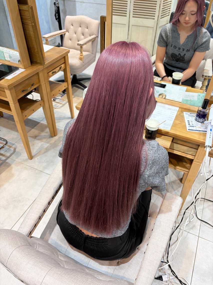カラー ヘアカラー ヘア&ネイル/ 𝐒𝐄𝐑𝐈のヘアスタイル
