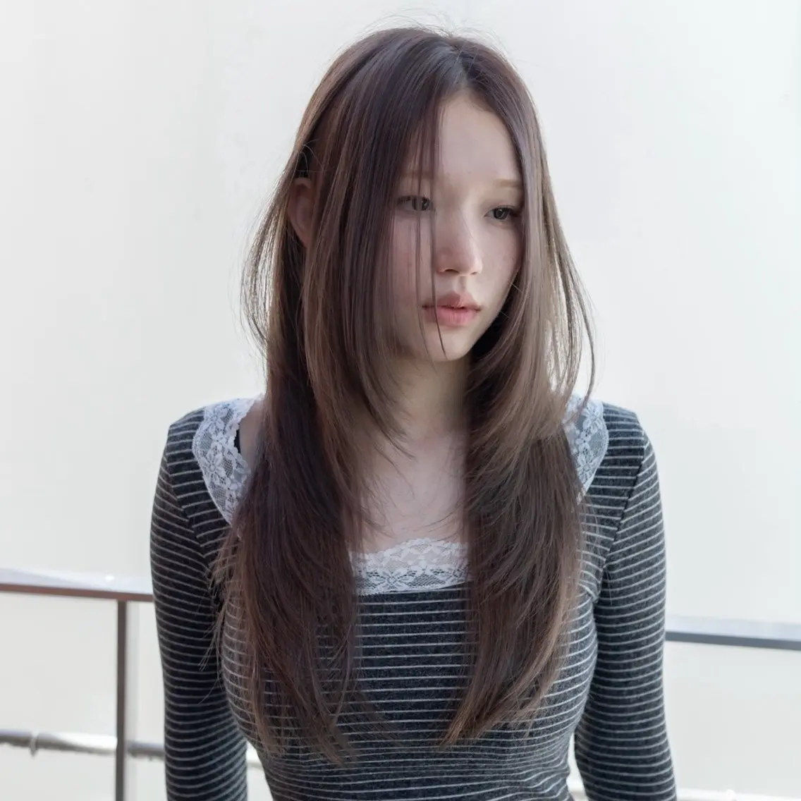 ロング カラー ショート/レイヤー なら石井知希のヘアスタイル