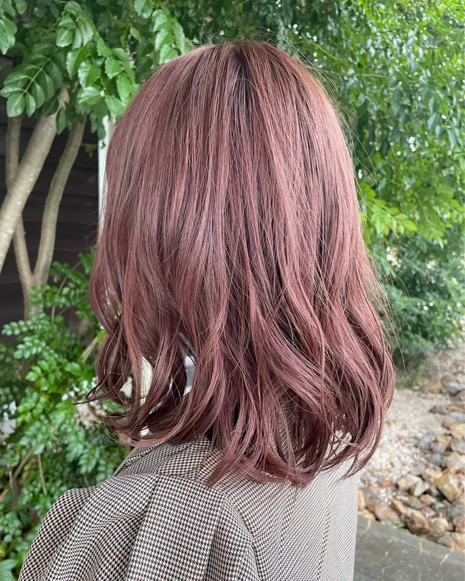 ロング 栗田 桃のヘアスタイル