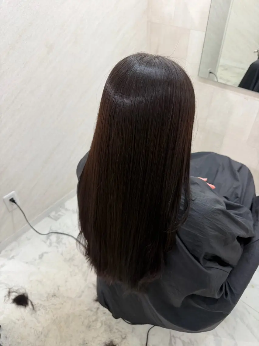 ロング カット ヘアカラー トリートメント 韓国レイヤー/艶髪 /SHOSEIのヘアスタイル
