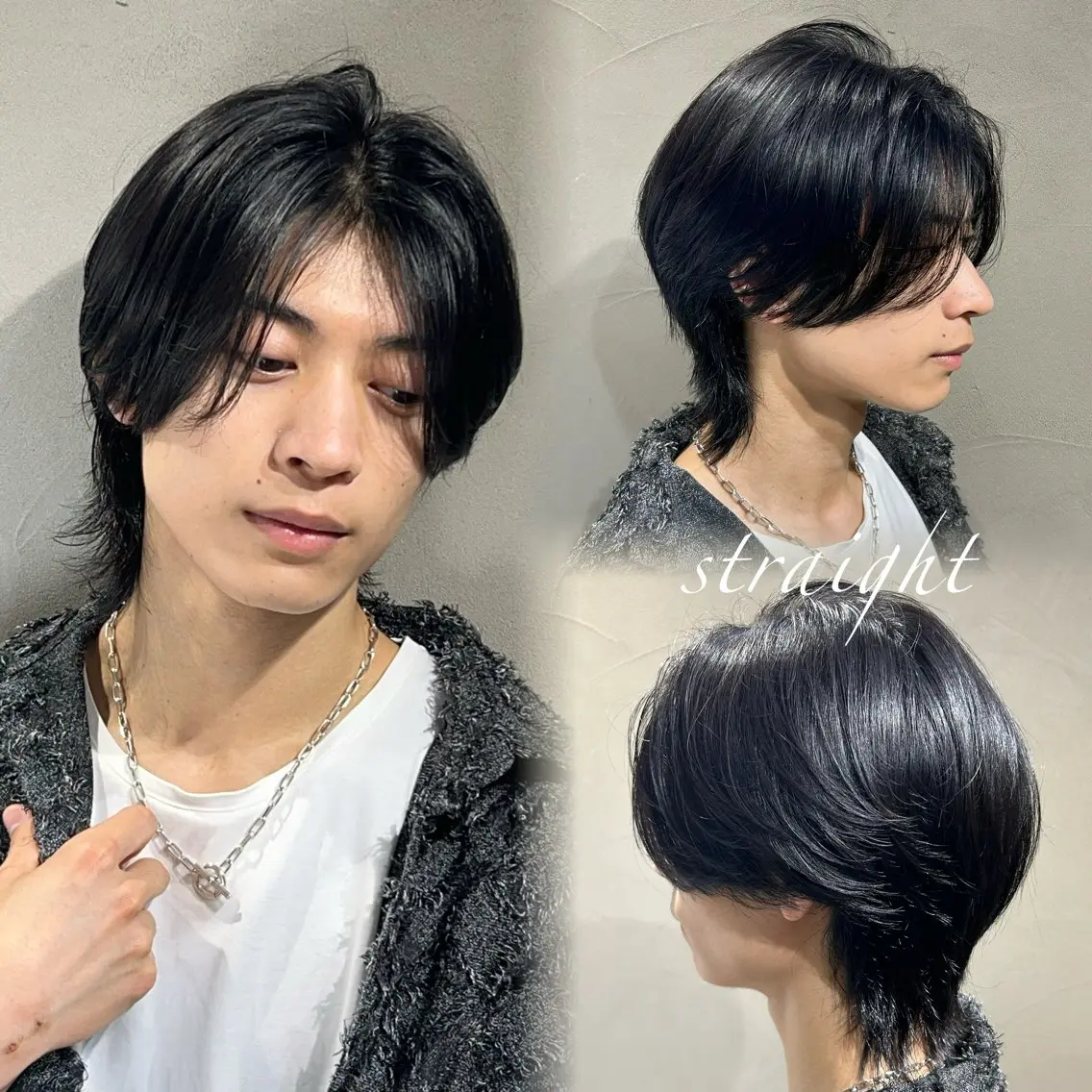【再来】3回目までご利用可能🦅自然なストレートに✨メンズカット、縮毛矯正🫧✨の写真