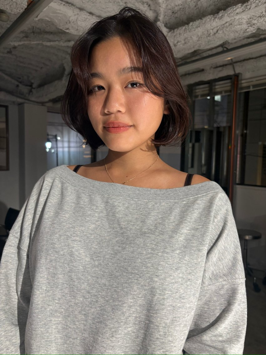 ショート カット ヘアカラー 透明感カラー/海外風 レイヤー/mao🗽のヘアスタイル