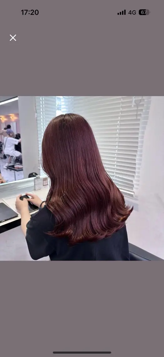 セミロング カラー 似合わせstyle ❤︎misaki❤︎のヘアスタイル