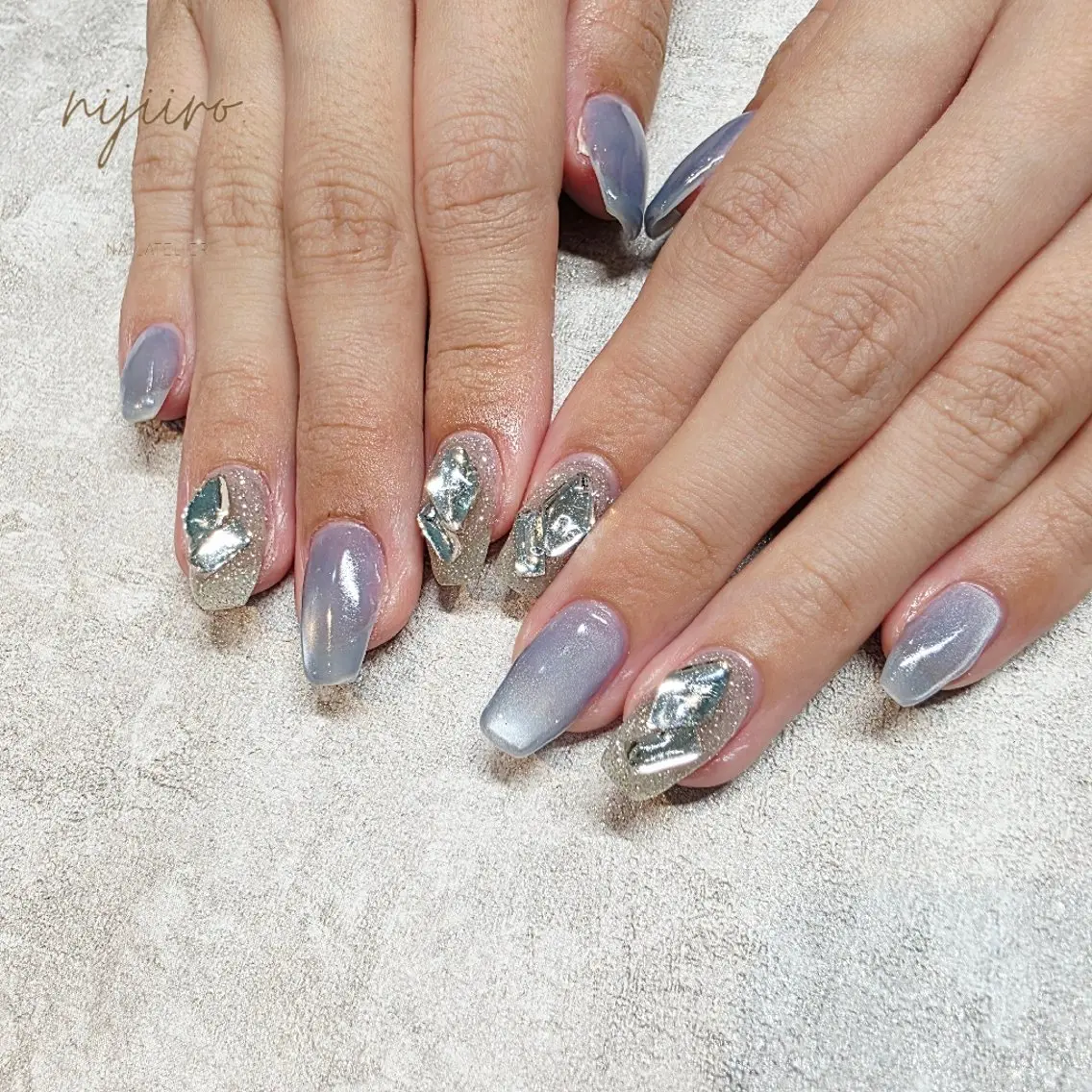 ネイル ハンドネイル nijiiro🌈 サトウのネイルデザイン