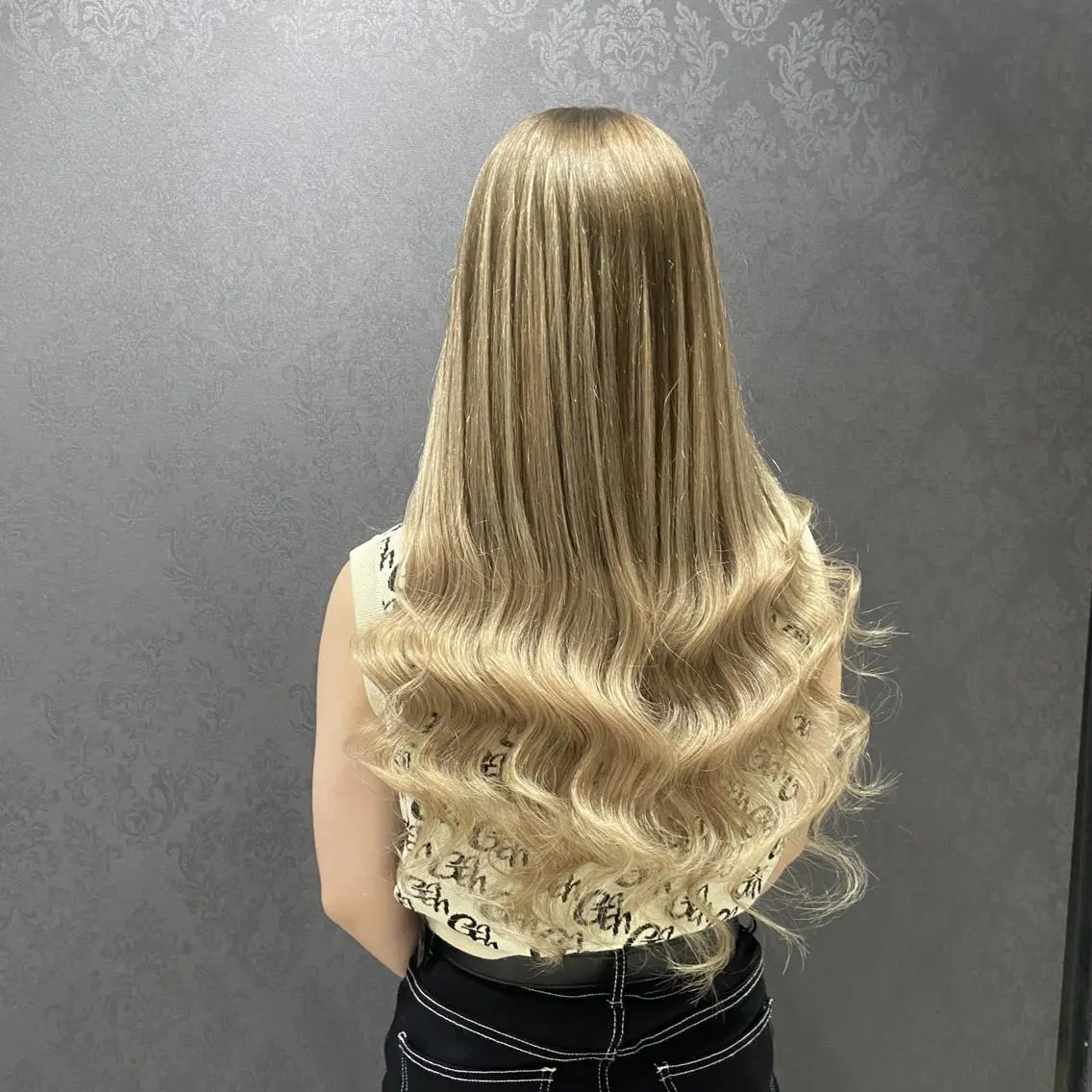 ロング シールエクステ エクステ シールエクステ ♡SAORI♡のヘアスタイル