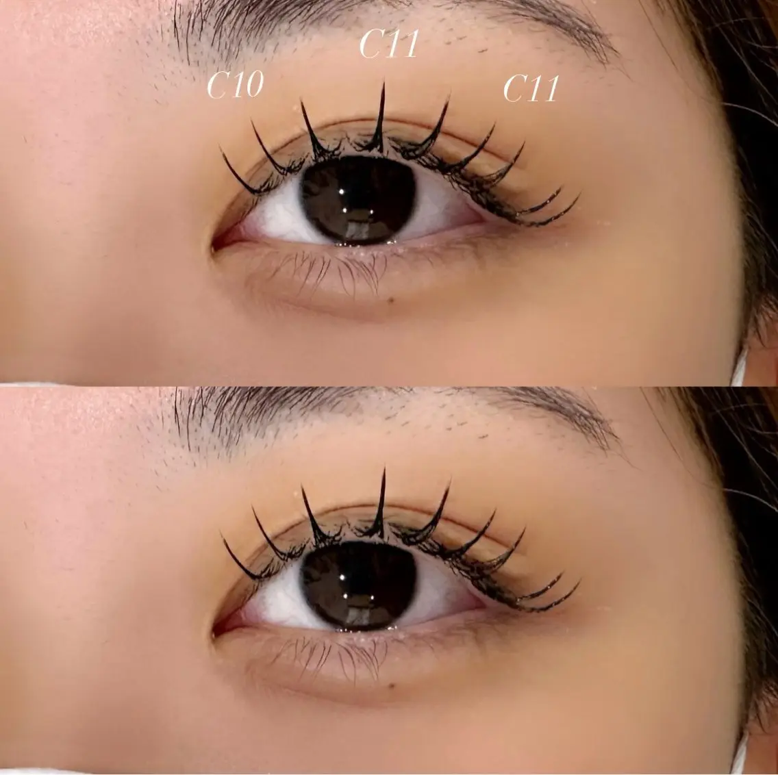 マツエク・マツパ マツエク prize iris ASUKAのマツエク・マツパデザイン