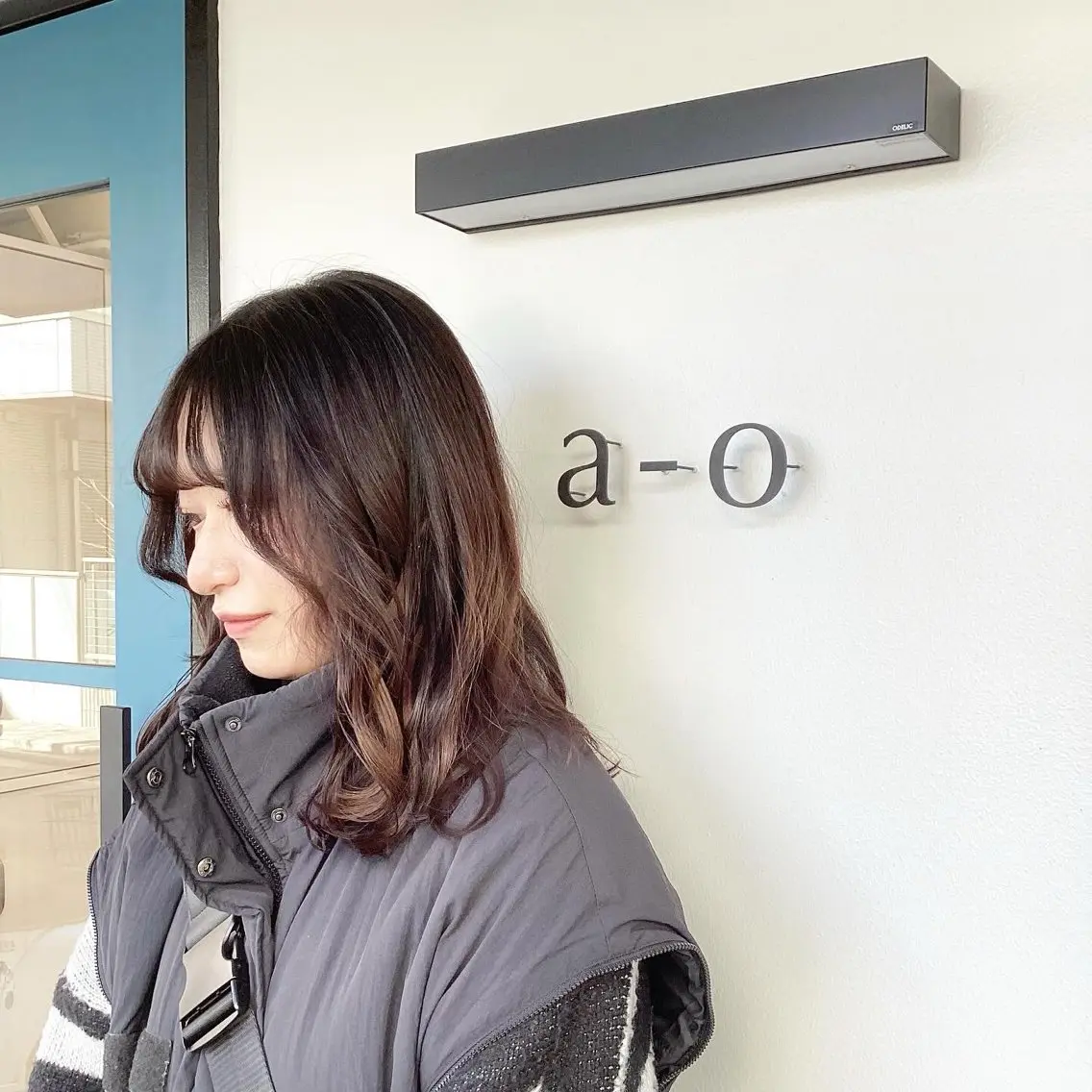 ミディアム カット トリートメント a-o岡野 こやま しんぺいのヘアスタイル