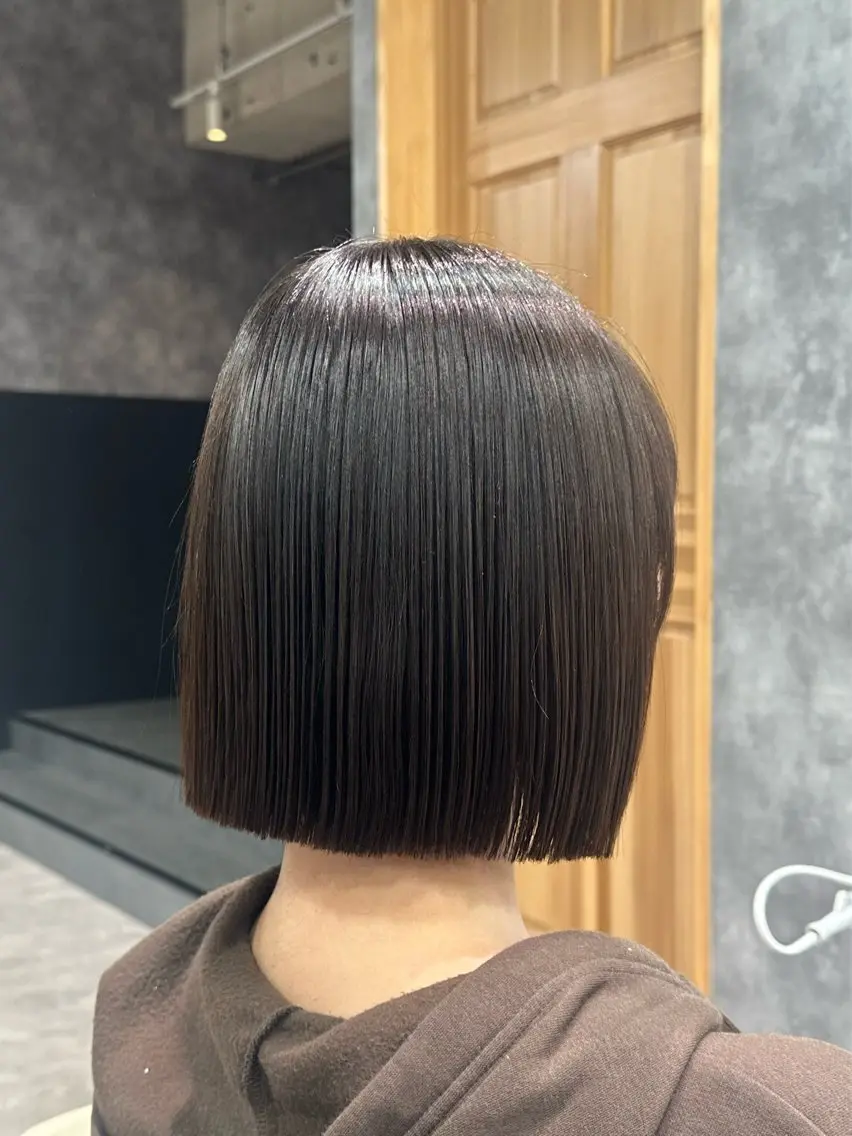 ミディアム カラー 似合わせボブ 🌻 北澤七海のヘアスタイル