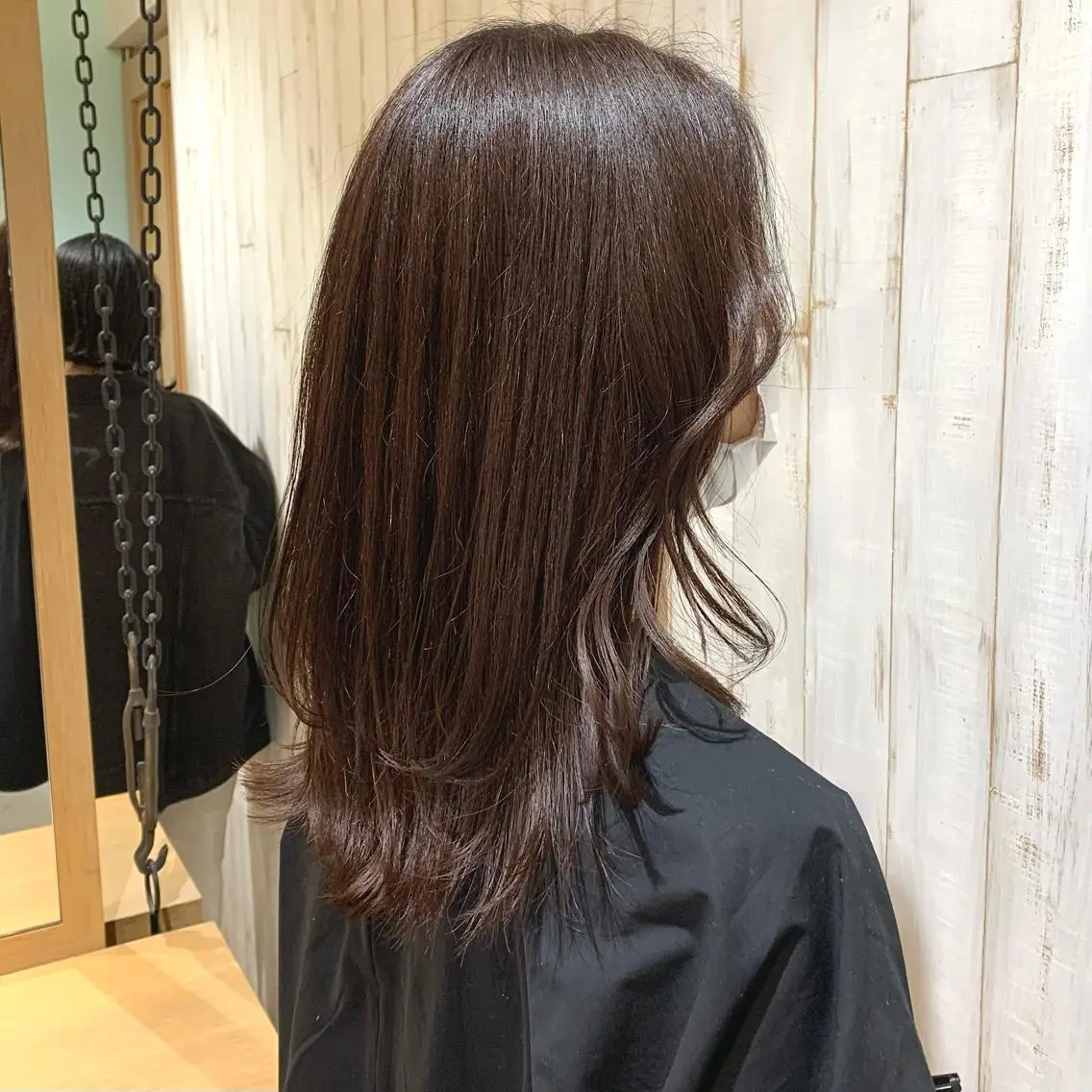 ミディアム レイヤーカット カット トリートメント 森山 佳小里/カラー /似合わせカットのヘアスタイル