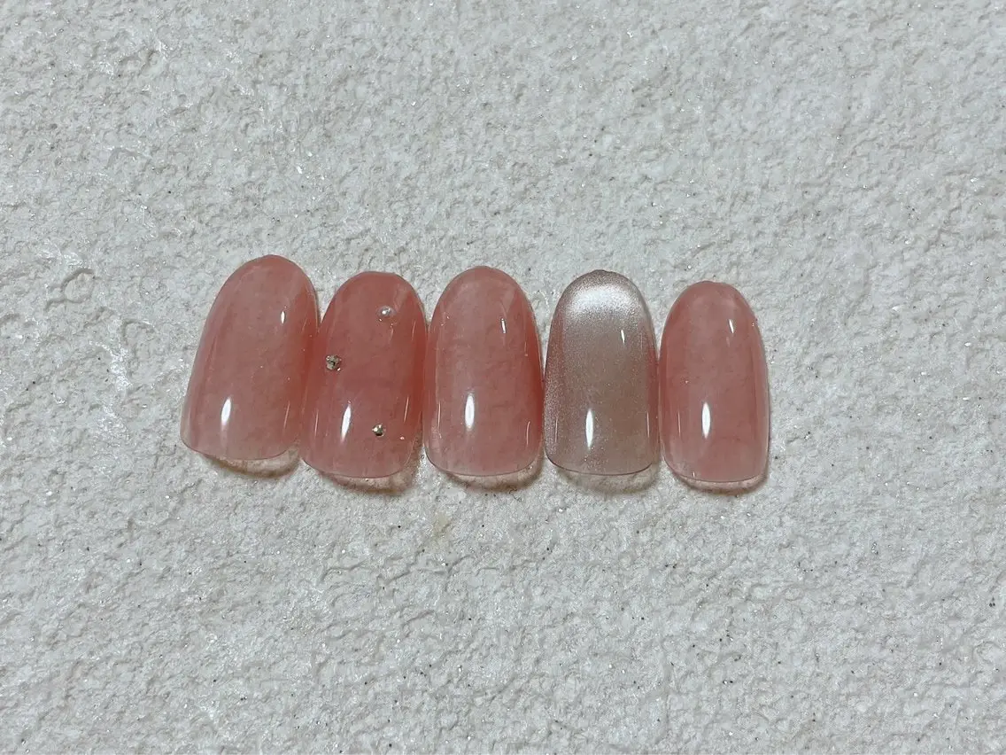 ネイル オーロラネイル フットネイル フレンチネイル ジェルネイル 韓国ネイル ハンドネイル kiki nail &brow二子玉川のネイルデザイン